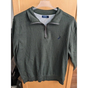 Nautica Long Sleeve Cardigan Style Sweater Blue Size XXL‎